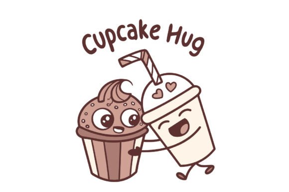 Cupcake Hug Christmas PNG: A Creative Resource for Holiday Projects