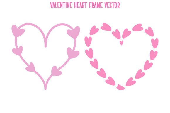 Cute Heart Shaped Frame: A Versatile Design for Romantic and Decorative Projects