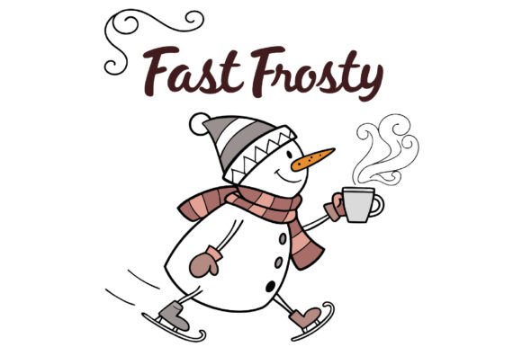 Fast Frosty Christmas PNG: A Versatile Digital Asset for Creative Projects