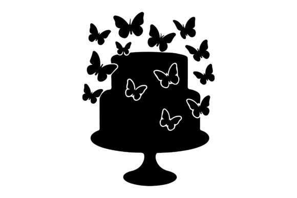 Free Cake Silhouette Clipart Vector: A Versatile Digital Resource for Creative Projects