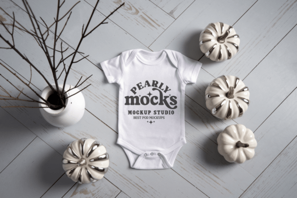 How to Use a White Baby Onesie Bodysuit Mockup 18 for Stunning Visuals