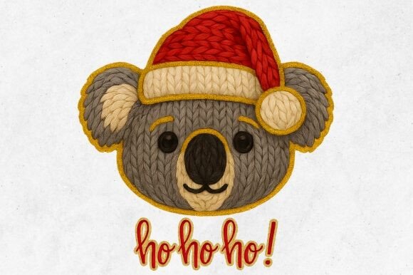 Merry Christmas Koala Png, Ho Ho Ho: A Festive Addition to Your Digital Workflow