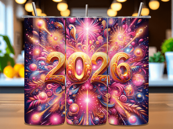 Pink Glitter 2026 Celebration Tumbler: A Sparkling Addition to Your Creative Projects