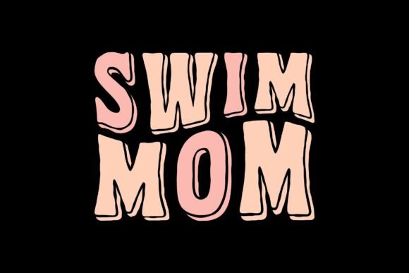 Swim Mom SVG: Creative Digital Design