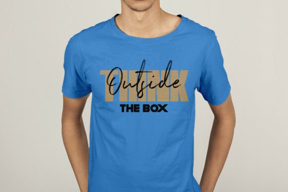 Think Outside the Box SVG: A Digital Design for Creative Projects