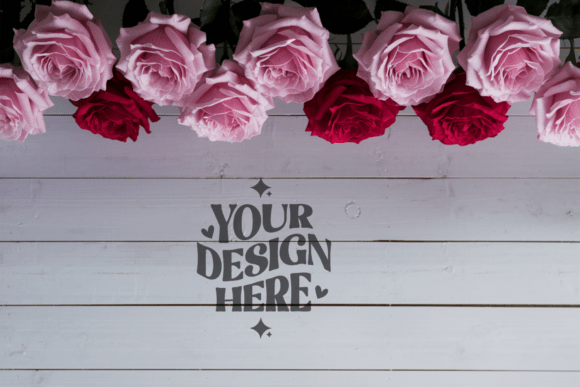 Valentine Background Flat Lay Mockup 28: A Versatile Tool for Creative Expression